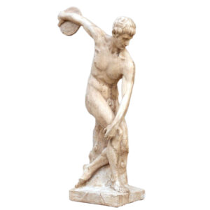 Antique Garden Staty "Diskus" – Grevinnans Butik & Inredning