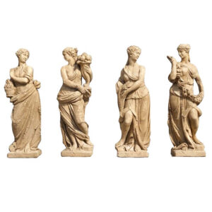 Antique Garden Staty "Four Seasons" – Grevinnans Butik & Inredning
