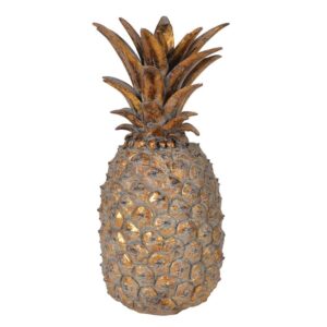 Dekoration "Gold Pineapple" – Grevinnans Butik & Inredning