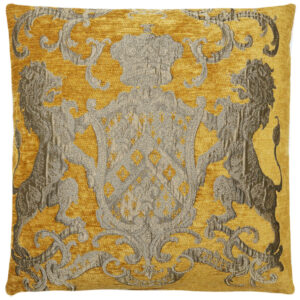 Kudde "Fiori Ockra-Guld" – Grevinnans Butik & Inredning