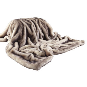 Pälspläd "Brown Snow Fox" – Grevinnans Butik & Inredning