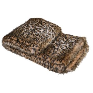 Pälspläd "Leopard" – Grevinnans Butik & Inredning