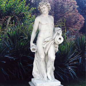Staty "Bacchus Carrara" – Grevinnans Butik & Inredning