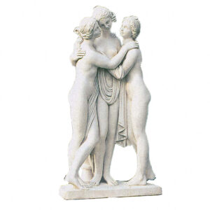 Staty "Tre Gracer Carrara" – Grevinnans Butik & Inredning