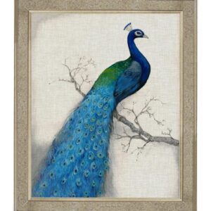 Tavla "Peacock Left" – Grevinnans Butik & Inredning